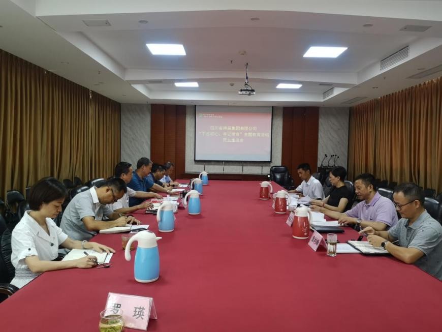 集團公司召開“不忘初心、牢記使命”主題教育活動民主生活會